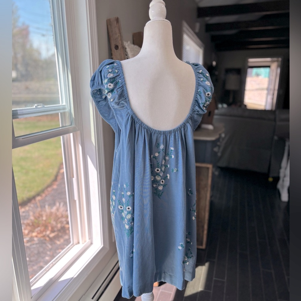 Free People Wildflower Embroidered Minidress - Picture 11 of 15
